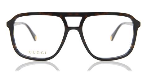 gucci gg 1078|Gucci GG1078O 003 Eyeglasses in Shiny Dark Havana.